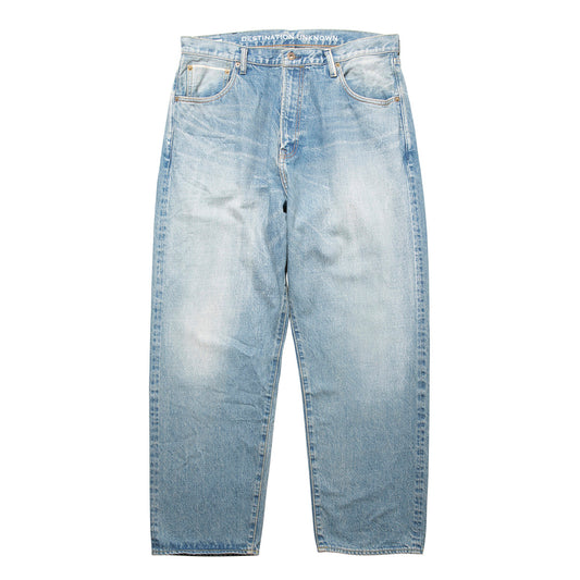 Liberaiders LR LOOSE FIT DENIM PANTS HW リベレイダース LR ルーズフィット デニム パンツ HW 77704【メンズ セルビッジデニム ルーズフィット 日本製 ヴィンテージ ウォッシュ加工 25FW】