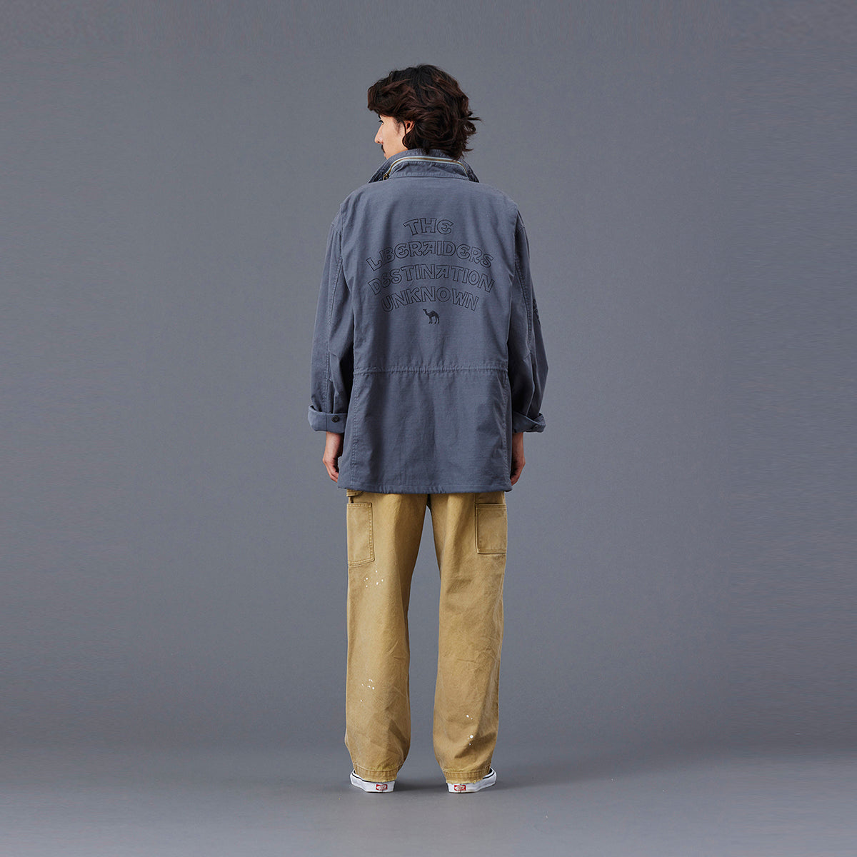 Liberaiders REPAIRED CANVAS WORK PANTS リベレイダース リペアード キャンバス ワーク パンツ 77705【メンズ キャンバス ワークパンツ リペア ダメージ加工 ペンキ ヴィンテージ 25FW】