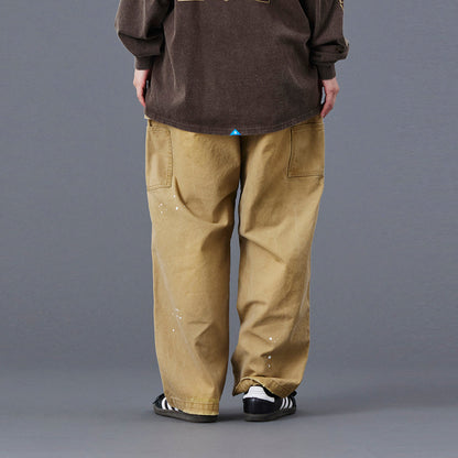 Liberaiders REPAIRED CANVAS WORK PANTS リベレイダース リペアード キャンバス ワーク パンツ 77705【メンズ キャンバス ワークパンツ リペア ダメージ加工 ペンキ ヴィンテージ 25FW】