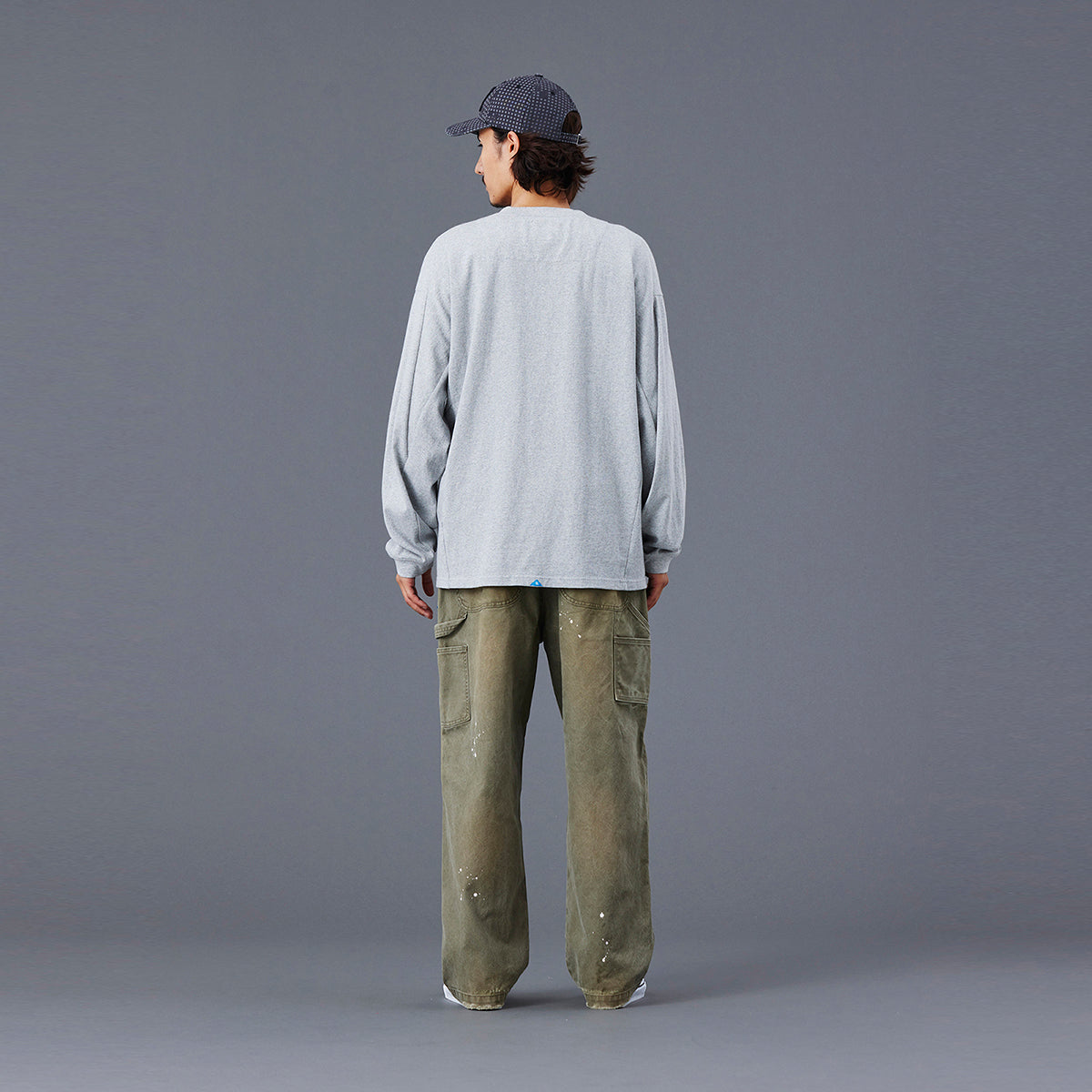 Liberaiders REPAIRED CANVAS WORK PANTS リベレイダース リペアード キャンバス ワーク パンツ 77705【メンズ キャンバス ワークパンツ リペア ダメージ加工 ペンキ ヴィンテージ 25FW】