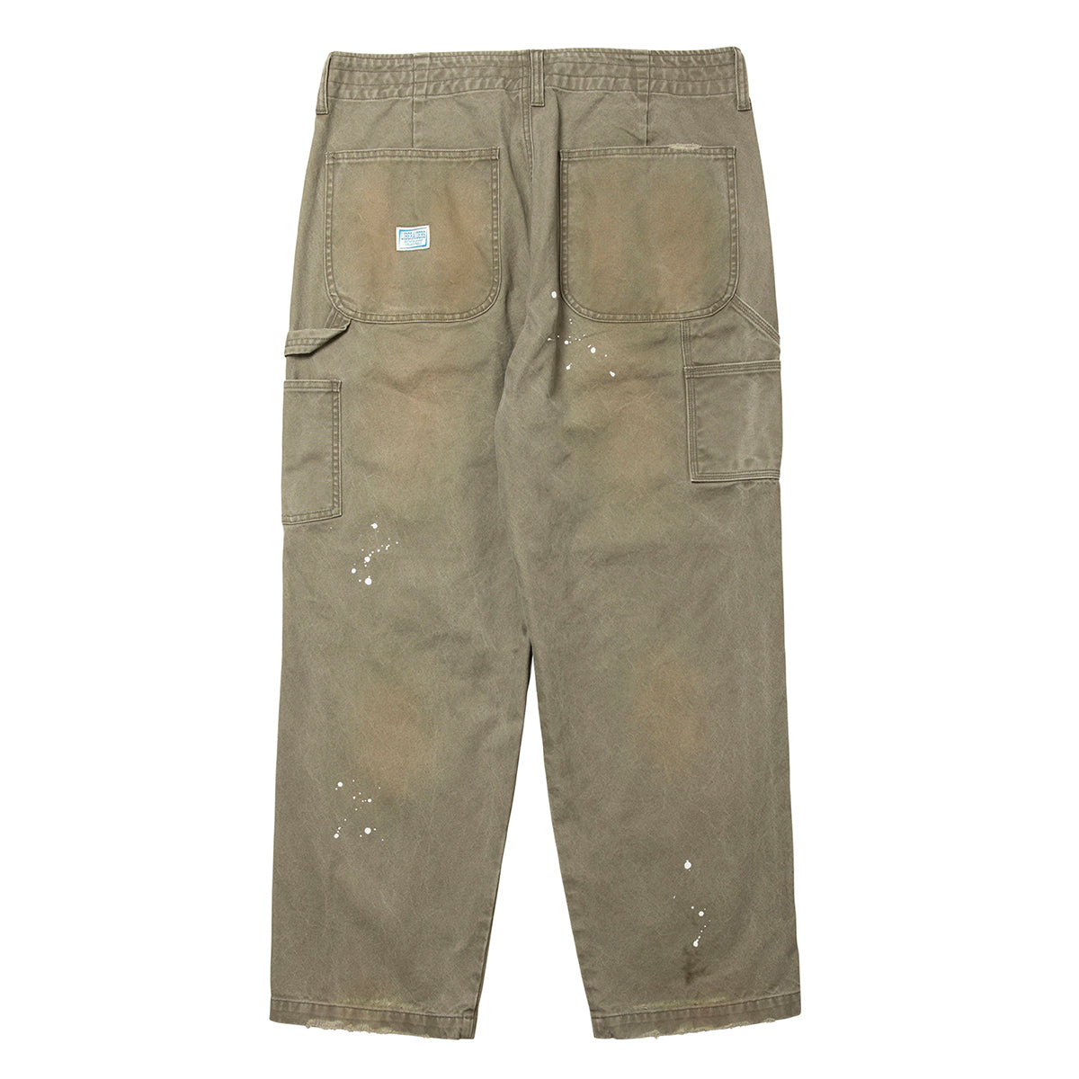 Liberaiders REPAIRED CANVAS WORK PANTS リベレイダース リペアード キャンバス ワーク パンツ 77705【メンズ キャンバス ワークパンツ リペア ダメージ加工 ペンキ ヴィンテージ 25FW】