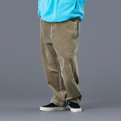 Liberaiders GARMENT DYED CORDUROY SARROUEL PANTS リベレイダース ガーメントダイ コーデュロイ サルエル パンツ 77707【メンズ コーデュロイパンツ サルエル ペインター 製品染め 25FW】