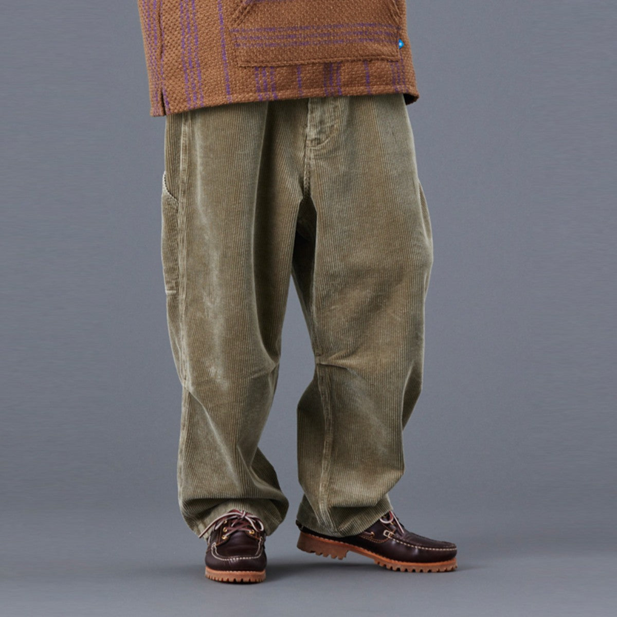 Liberaiders GARMENT DYED CORDUROY SARROUEL PANTS リベレイダース ガーメントダイ コーデュロイ サルエル パンツ 77707【メンズ コーデュロイパンツ サルエル ペインター 製品染め 25FW】