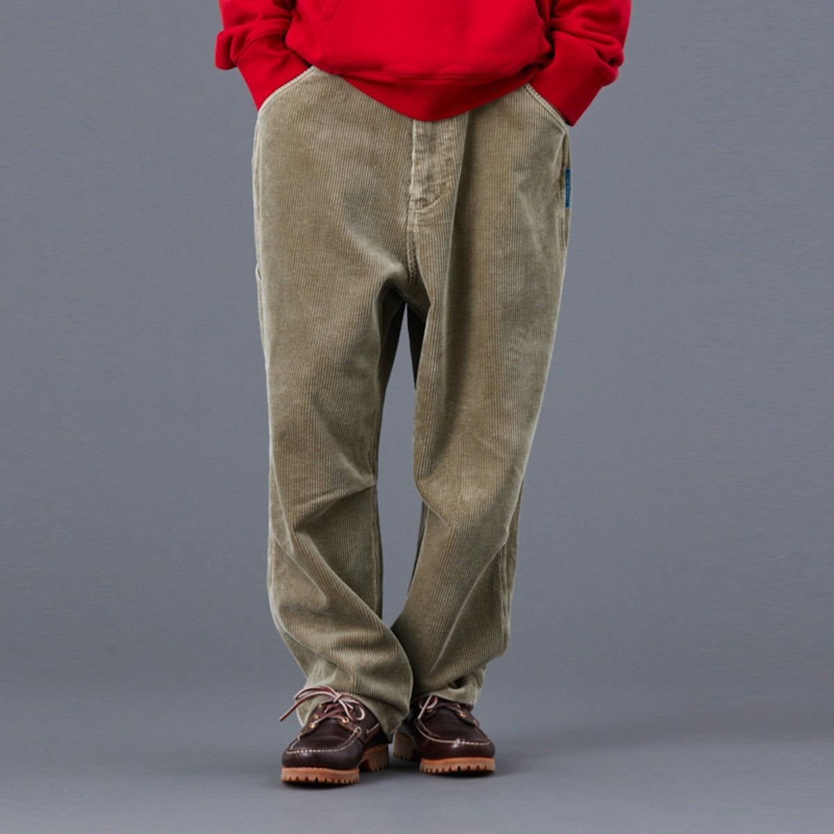 Liberaiders GARMENT DYED CORDUROY SARROUEL PANTS リベレイダース ガーメントダイ コーデュロイ サルエル パンツ 77707【メンズ コーデュロイパンツ サルエル ペインター 製品染め 25FW】