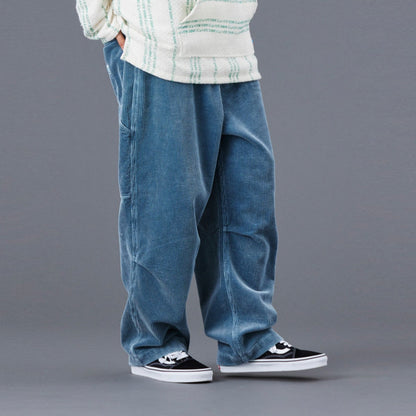 Liberaiders GARMENT DYED CORDUROY SARROUEL PANTS リベレイダース ガーメントダイ コーデュロイ サルエル パンツ 77707【メンズ コーデュロイパンツ サルエル ペインター 製品染め 25FW】