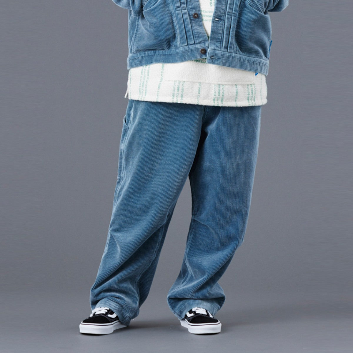 Liberaiders GARMENT DYED CORDUROY SARROUEL PANTS リベレイダース ガーメントダイ コーデュロイ サルエル パンツ 77707【メンズ コーデュロイパンツ サルエル ペインター 製品染め 25FW】