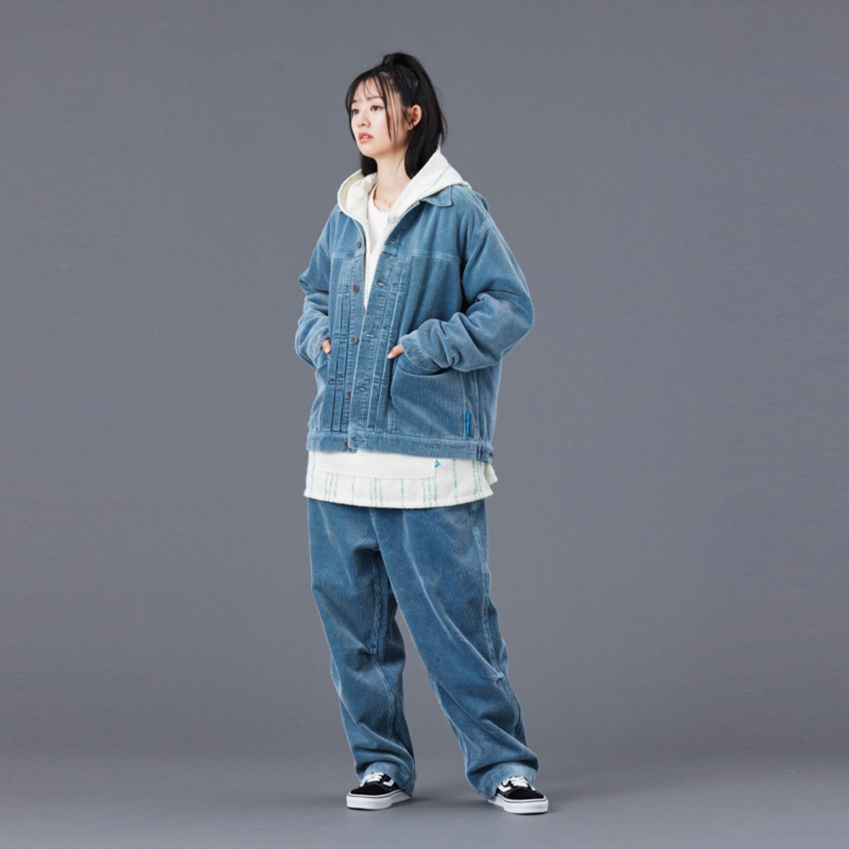 Liberaiders GARMENT DYED CORDUROY SARROUEL PANTS リベレイダース ガーメントダイ コーデュロイ サルエル パンツ 77707【メンズ コーデュロイパンツ サルエル ペインター 製品染め 25FW】