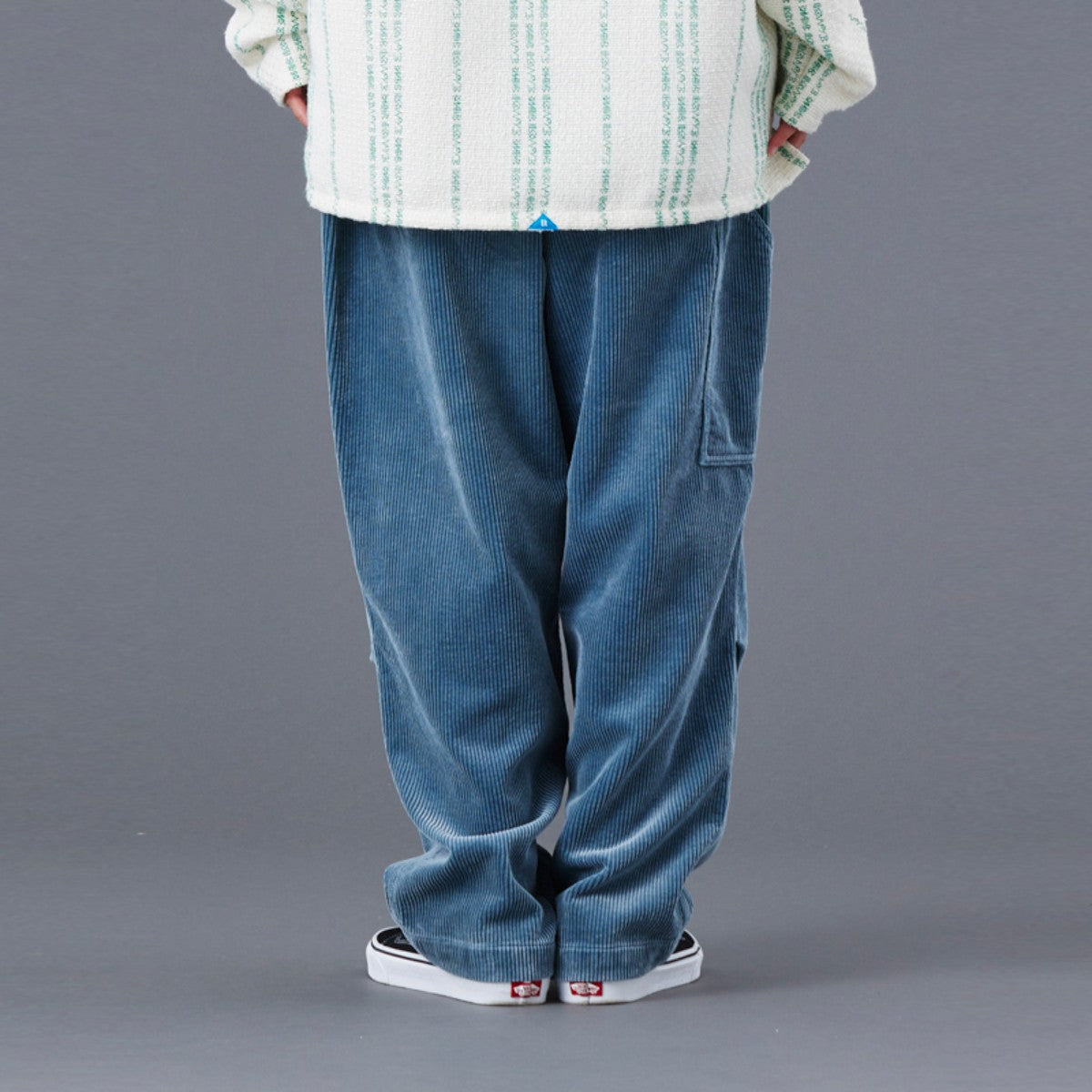 Liberaiders GARMENT DYED CORDUROY SARROUEL PANTS リベレイダース ガーメントダイ コーデュロイ サルエル パンツ 77707【メンズ コーデュロイパンツ サルエル ペインター 製品染め 25FW】