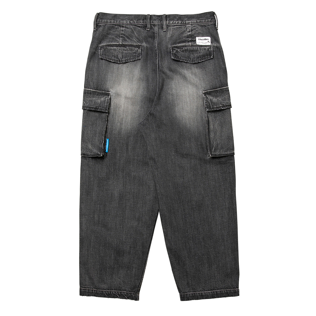 Liberaiders DENIM CARGO PANTS リベレイダース デニム カーゴ パンツ 77709【メンズ デニム カーゴパンツ ミリタリー ワイド ヴィンテージ 25FW】
