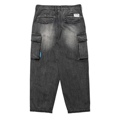 Liberaiders DENIM CARGO PANTS リベレイダース デニム カーゴ パンツ 77709【メンズ デニム カーゴパンツ ミリタリー ワイド ヴィンテージ 25FW】