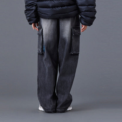 Liberaiders DENIM CARGO PANTS リベレイダース デニム カーゴ パンツ 77709【メンズ デニム カーゴパンツ ミリタリー ワイド ヴィンテージ 25FW】