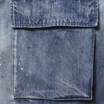 Liberaiders DENIM CARGO PANTS リベレイダース デニム カーゴ パンツ 77709【メンズ デニム カーゴパンツ ミリタリー ワイド ヴィンテージ 25FW】