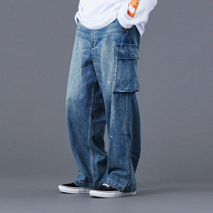 Liberaiders DENIM CARGO PANTS リベレイダース デニム カーゴ パンツ 77709【メンズ デニム カーゴパンツ ミリタリー ワイド ヴィンテージ 25FW】