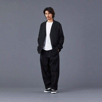 Liberaiders T/R TAPERED SLACKS リベレイダース T/R テーパード スラックス 77713【メンズ スラックス テーパードパンツ ワンタック カジュアル 25FW】