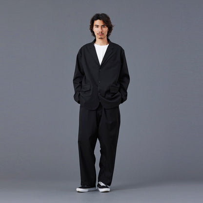 Liberaiders T/R TAPERED SLACKS リベレイダース T/R テーパード スラックス 77713【メンズ スラックス テーパードパンツ ワンタック カジュアル 25FW】