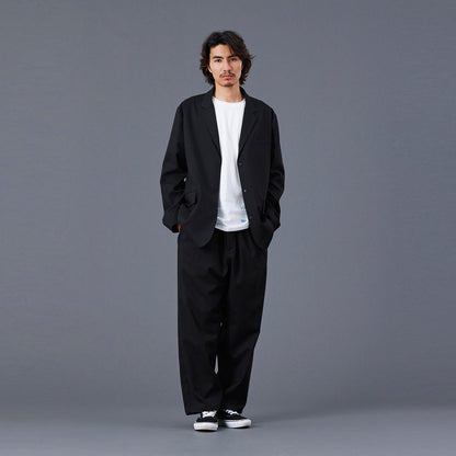 Liberaiders T/R TAPERED SLACKS リベレイダース T/R テーパード スラックス 77713【メンズ スラックス テーパードパンツ ワンタック カジュアル 25FW】