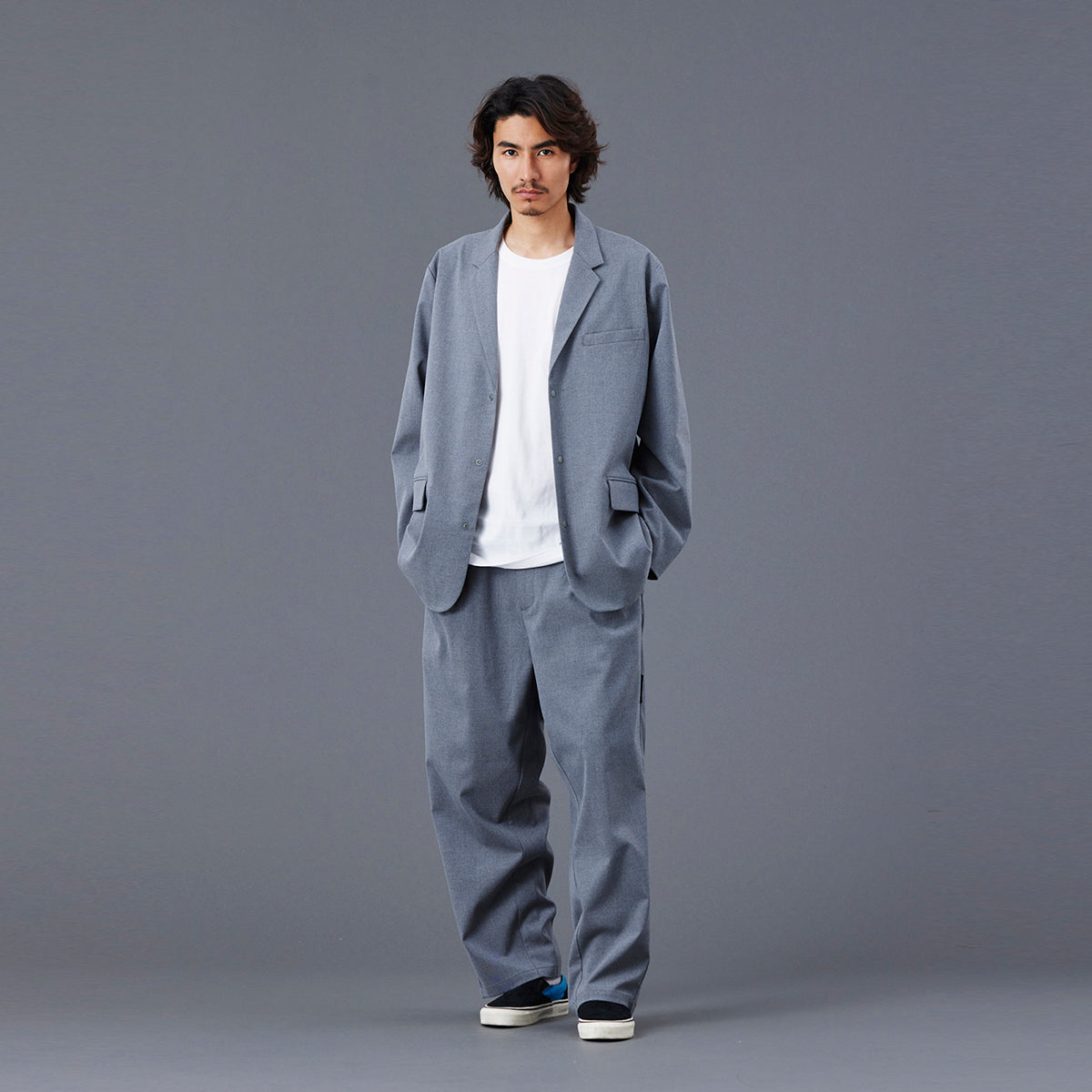 Liberaiders T/R TAPERED SLACKS リベレイダース T/R テーパード スラックス 77713【メンズ スラックス テーパードパンツ ワンタック カジュアル 25FW】