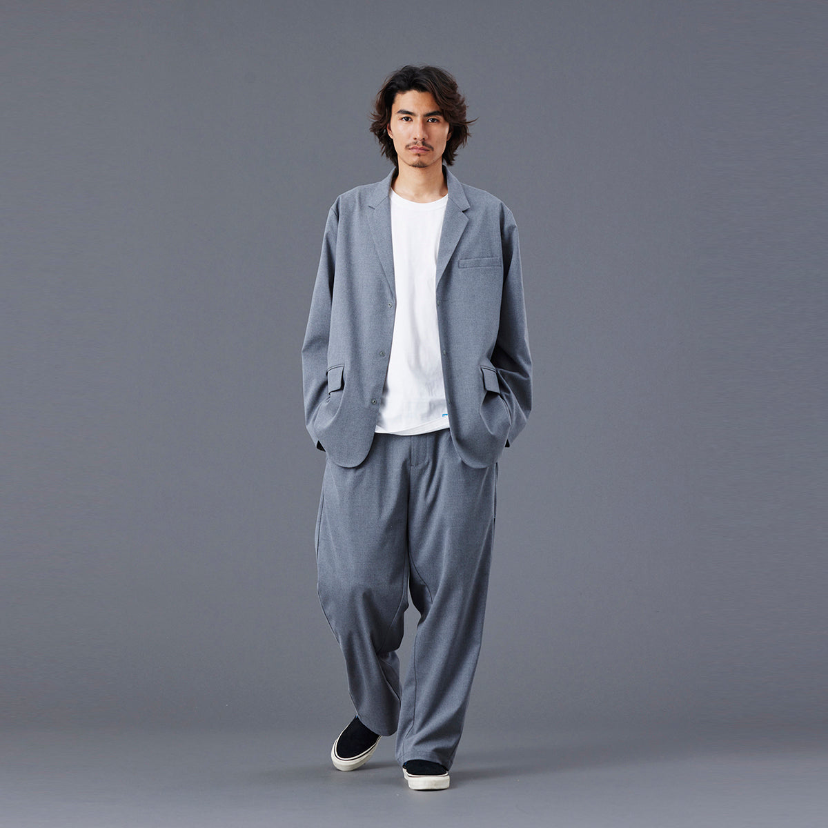 Liberaiders T/R TAPERED SLACKS リベレイダース T/R テーパード スラックス 77713【メンズ スラックス テーパードパンツ ワンタック カジュアル 25FW】