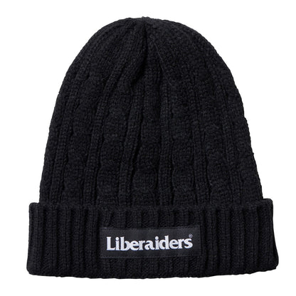Liberaiders CABLE KNIT CAP リベレイダース ケーブル ニット キャップ 77903【メンズ ニットキャップ ケーブル 編み ユニセックス シンプル カジュアル 25FW】