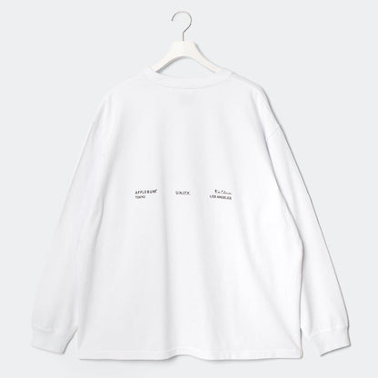 APPLEBUM “ERIC COLEMAN” L/S T SHIRT-MV2 アップルバム “エリック・コールマン” ロングスリーブ Tシャツ-MV2 EC2511104【メンズ 長袖Tシャツ カットソー グラフィックプリント ヘビーウェイト コラボレーション 25FW】