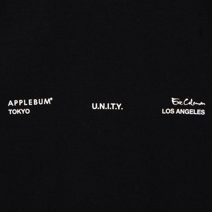APPLEBUM “ERIC COLEMAN” L/S T-SHIRT-MV1 アップルバム “エリック・コールマン” ロングスリーブ Tシャツ-MV1 EC2511105【メンズ 長袖Tシャツ カットソー グラフィックプリント ヘビーウェイト コラボレーション 25FW】