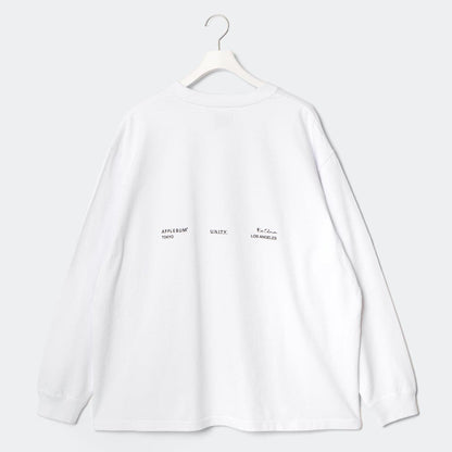 APPLEBUM “ERIC COLEMAN” L/S T-SHIRT-MV1 アップルバム “エリック・コールマン” ロングスリーブ Tシャツ-MV1 EC2511105【メンズ 長袖Tシャツ カットソー グラフィックプリント ヘビーウェイト コラボレーション 25FW】