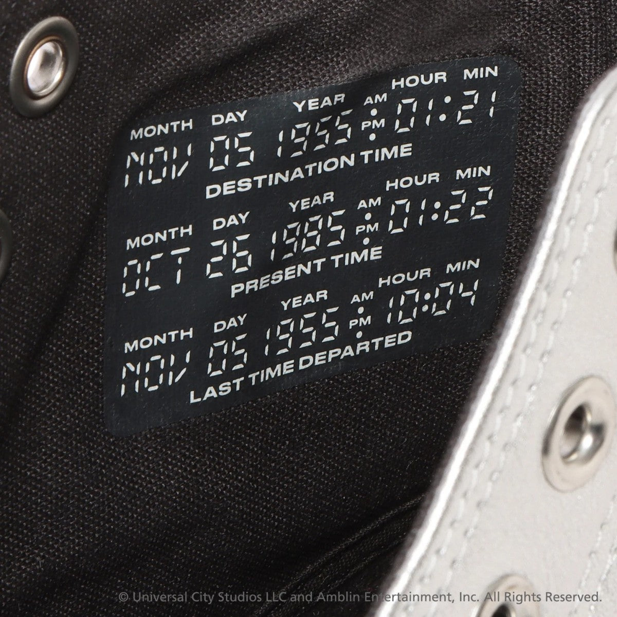 CONVERSE ALL STAR TM HI / BACK TO THE FUTURE コンバース オールスター TM HI / バック・トゥ・ザ・フューチャー 31316500【メンズ コラボレーション 限定モデル レザー スニーカー デザイン 限定生産 25FW】