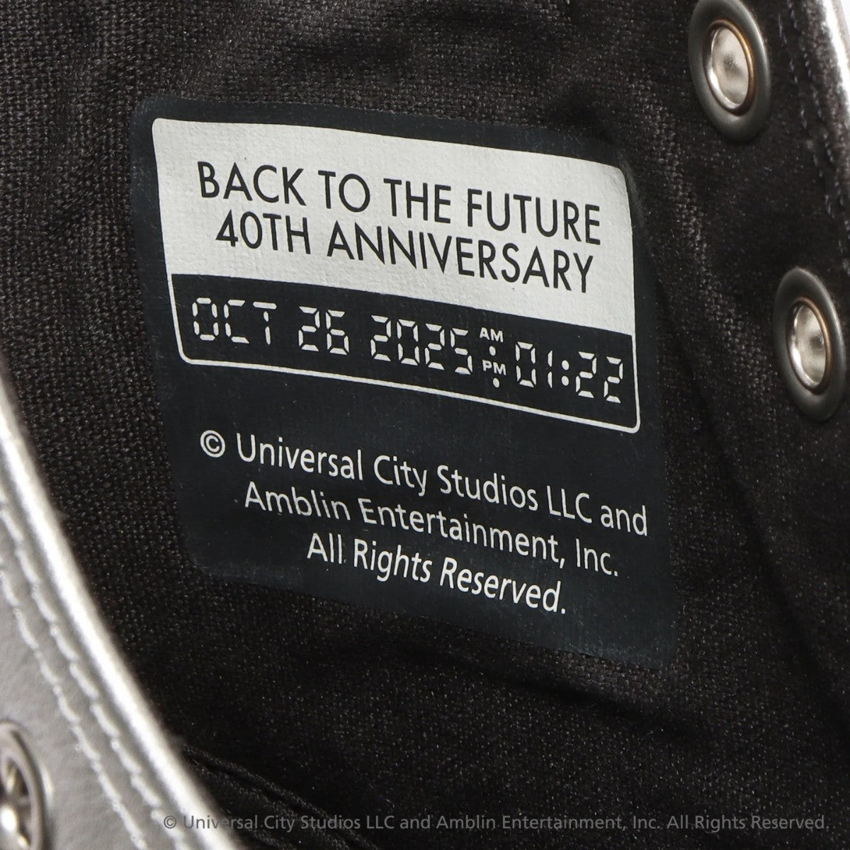 CONVERSE ALL STAR TM HI / BACK TO THE FUTURE コンバース オールスター TM HI / バック・トゥ・ザ・フューチャー 31316500【メンズ コラボレーション 限定モデル レザー スニーカー デザイン 限定生産 25FW】