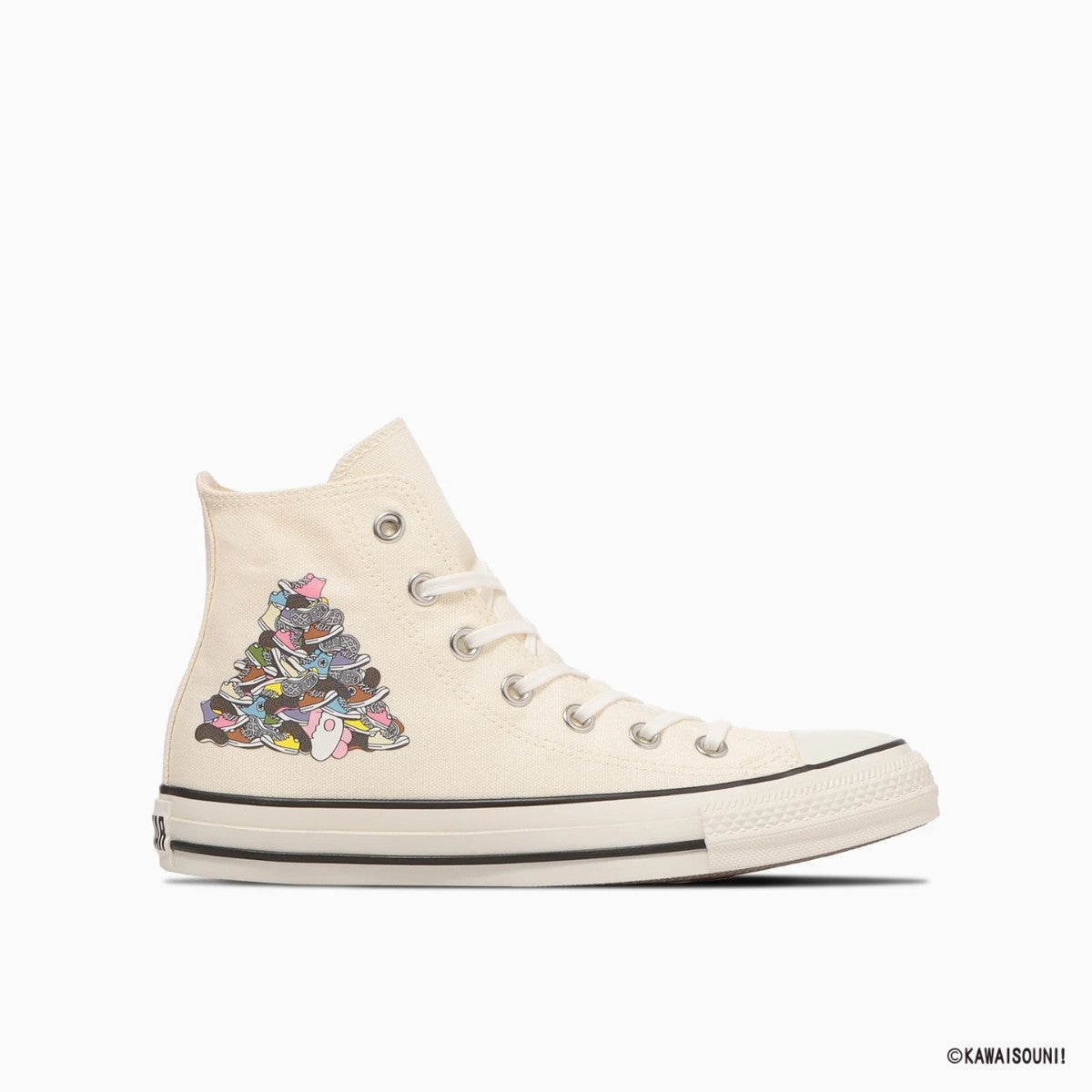 CONVERSE ALL STAR KM HI / KAWAISOUNI! コンバース オールスター KM HI / 可哀想に! 31316591【レディース スニーカー シューズ ハイカット キャンバス コラボ 25FW】