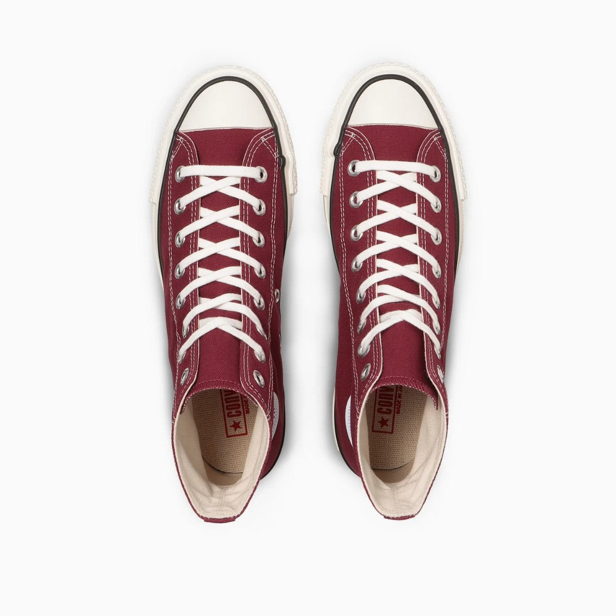 CONVERSE CANVAS ALL STAR J HI コンバース キャンバス オールスター J HI 31316710【メンズ ハイカットシューズ 日本製 バーガンディー クラシック スニーカー ヴィンテージ 25FW】