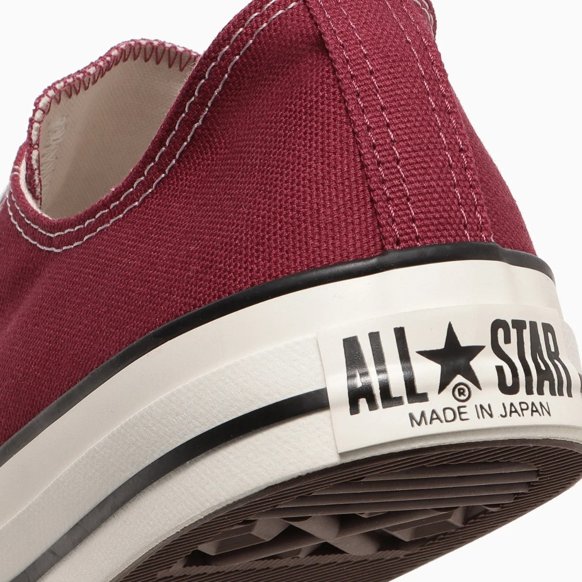 CONVERSE CANVAS ALL STAR J OX コンバース キャンバス オールスター J OX 31316720【メンズ ローカットシューズ 日本製 バーガンディー クラシック スニーカー ヴィンテージ 25FW】