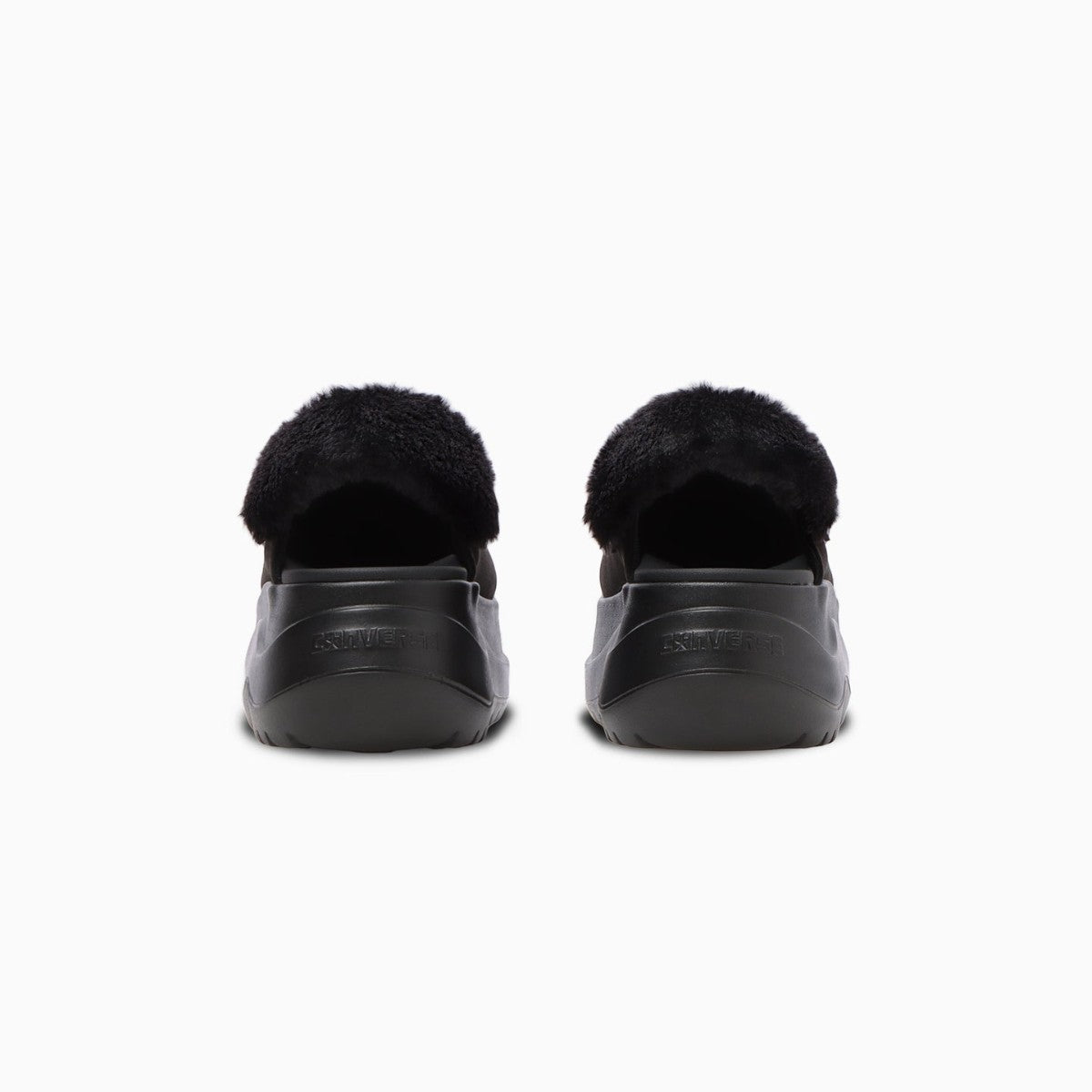 CONVERSE CHEWY CLG コンバース チューイー CLG 33800082【レディース 厚底サンダル クロッグシューズ ファー付き 2WAY クッション性 25FW】