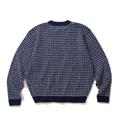 坩堝 CLASSIC GONZ SWEATER 2025 RUTSUBO クラシック ゴンズ セーター 2025 R25FA-GONZ-KN【メンズ セーター ニット 80s アウトドア モード ストリート 25FW】
