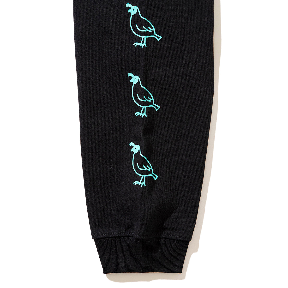 坩堝 California quail Cardigan (RUTSUBO×YU SUDA） RUTSUBO カリフォルニア クエイル カーディガン R25FA-SUDA-KN【メンズ アーティスト カーディガン シルクスクリーン バックプリント コラボ 25FW】