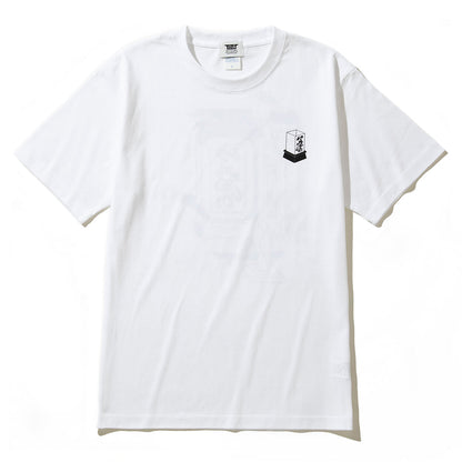 坩堝 さゐねえじ S/S T-SHIRTS (RUTSUBO×YU SUDA） RUTSUBO さゐねえじ ショートスリーブ Tシャツ R25FA-SUDA-TS2【メンズ Tシャツ グラフィック メッセージ バックプリント アーティスト コラボ 25FW】