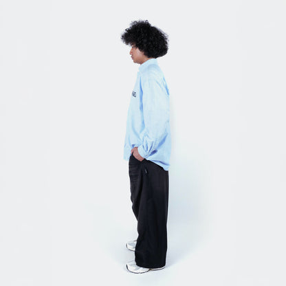 APPLEBUM Print Ox Bd Shirt アップルバム プリント オックス ボタンダウン シャツ 2520205【メンズ 長袖 プリントシャツ カジュアル モード 25FW】