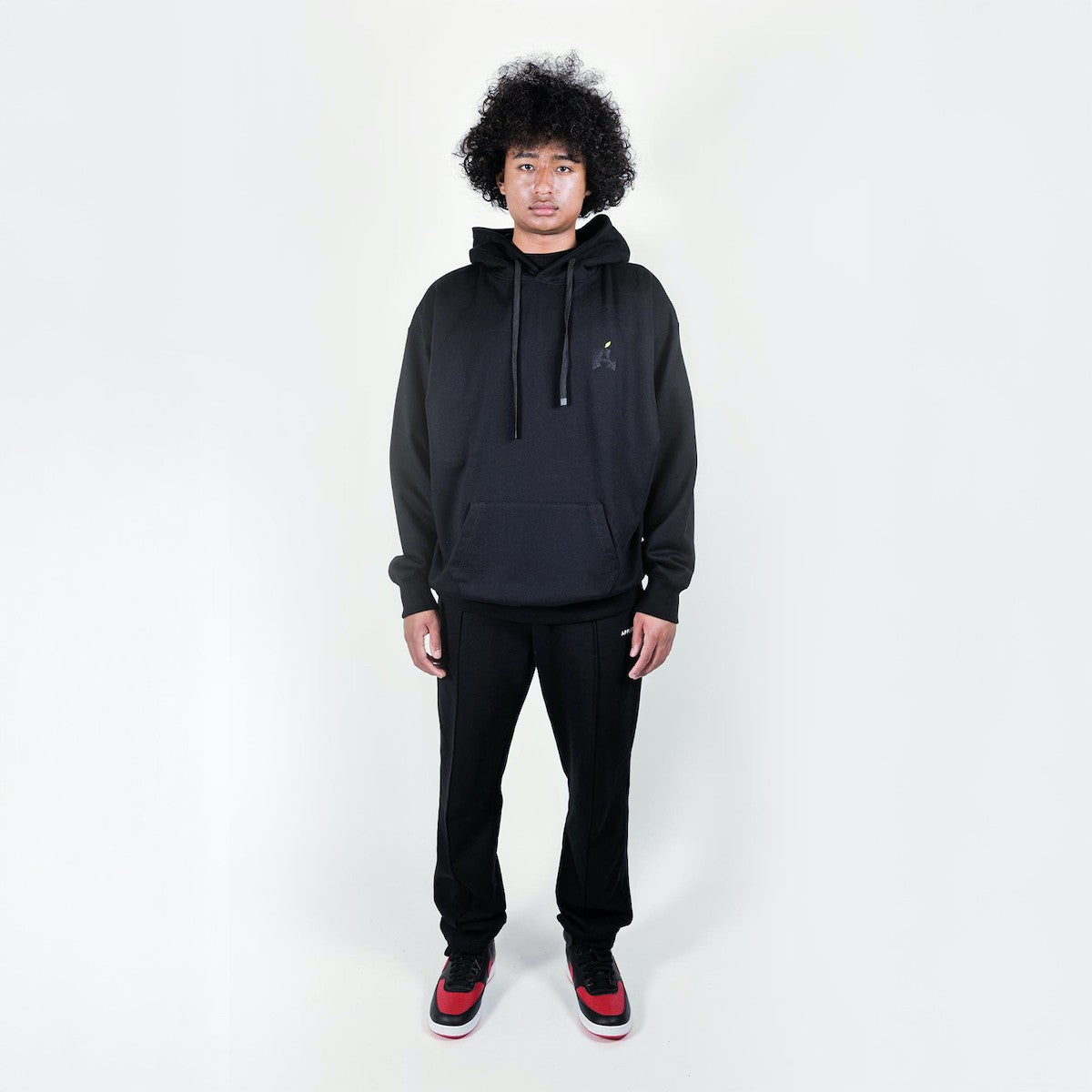 APPLEBUM “Black Apple” Sweat Parka アップルバム “ブラックアップル” スウェット パーカ 2520404【メンズ スウェット パーカ グラフィック バックプリント アート 25FW】