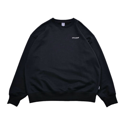 APPLEBUM Logo Crew Sweat アップルバム ロゴ クルー スウェット 2520411【メンズ スウェット クルーネック ベーシック シンプル 裏パイル セットアップ可 25FW】