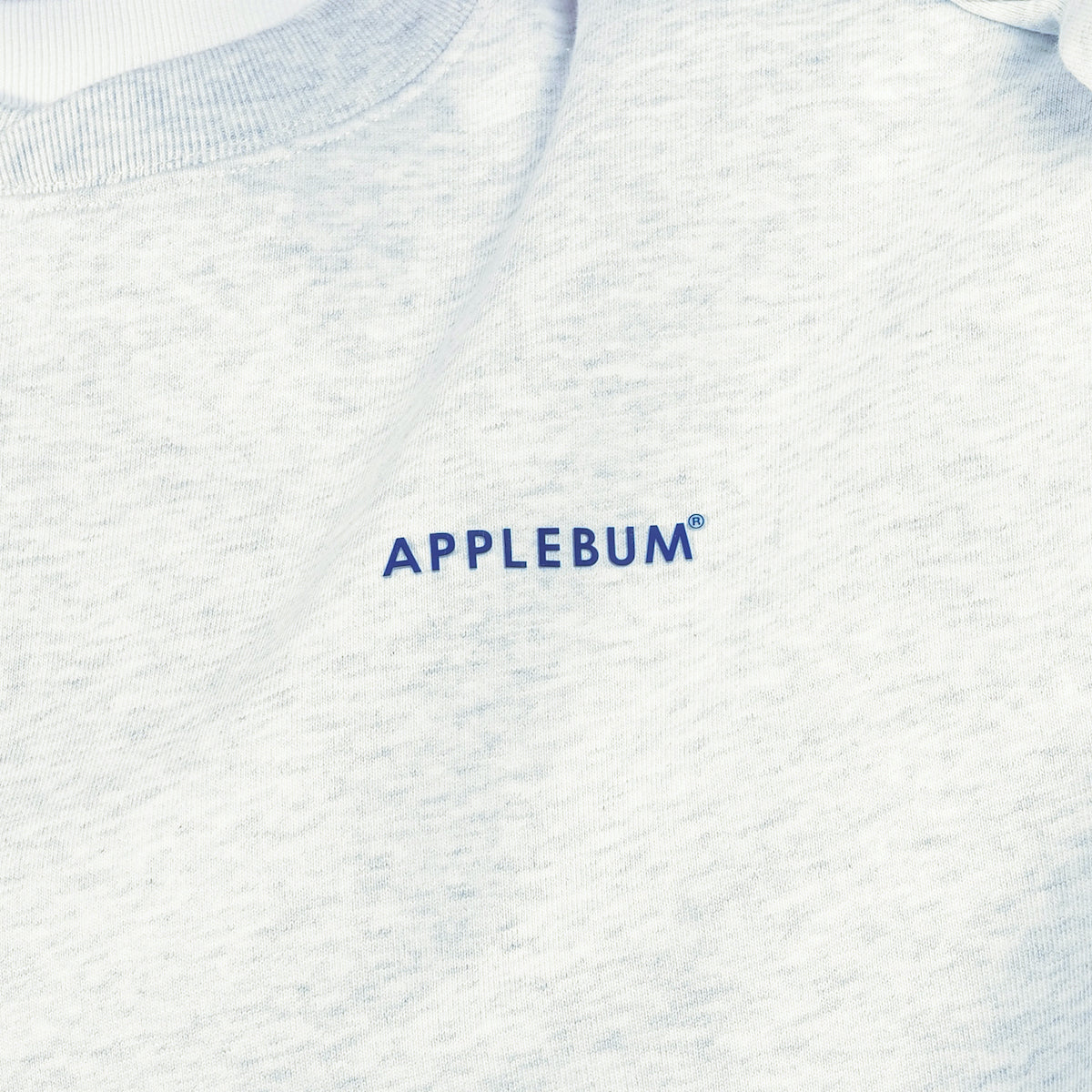 APPLEBUM Logo Crew Sweat アップルバム ロゴ クルー スウェット 2520411【メンズ スウェット クルーネック ベーシック シンプル 裏パイル セットアップ可 25FW】