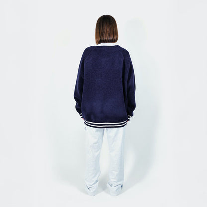 APPLEBUM “APBM” Mall Knit Sweater アップルバム “APBM” モール ニットセーター 2520503【メンズ ニット セーター カレッジロゴ ジャガード クラシック 25FW】