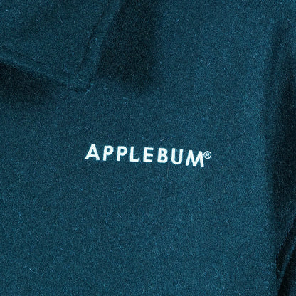 APPLEBUM Collared Melton Stadium Jacket アップルバム カラード メルトン スタジアム ジャケット 2520604【メンズ アウター スタジャン メルトン ジャケット ロゴ 25FW】