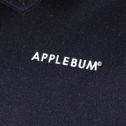 APPLEBUM Collared Melton Stadium Jacket アップルバム カラード メルトン スタジアム ジャケット 2520604【メンズ アウター スタジャン メルトン ジャケット ロゴ 25FW】