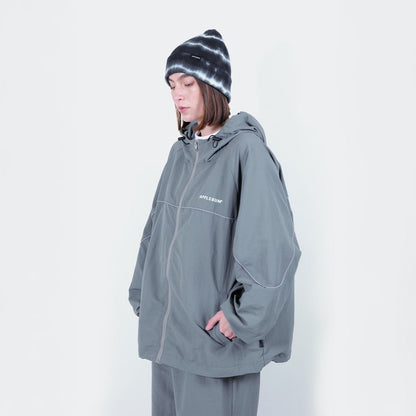 APPLEBUM Nylon Track Jacket アップルバム ナイロン トラックジャケット 2520620【メンズ アウター トラックジャケット ナイロン スポーツ ミリタリー セットアップ可 25FW】