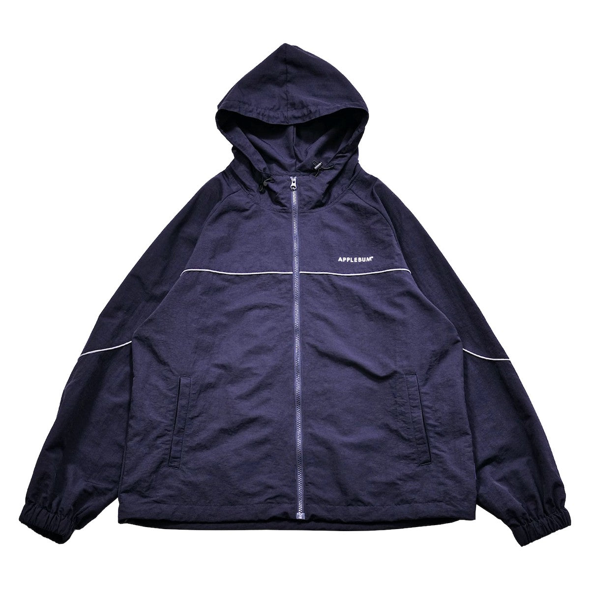 APPLEBUM Nylon Track Jacket アップルバム ナイロン トラックジャケット 2520620【メンズ アウター トラックジャケット ナイロン スポーツ ミリタリー セットアップ可 25FW】