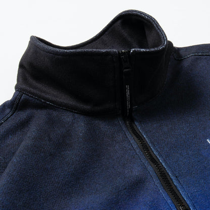 APPLEBUM “Summer Madness” Half Zip Fleece アップルバム “サマーマッドネス”ハーフジップ フリース 2520621【メンズ アウター フリースジャケット 刺繍 グラデーション 25FW】