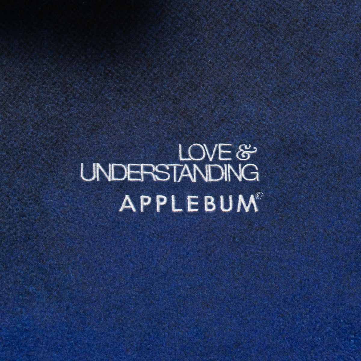 APPLEBUM “Summer Madness” Half Zip Fleece アップルバム “サマーマッドネス”ハーフジップ フリース 2520621【メンズ アウター フリースジャケット 刺繍 グラデーション 25FW】