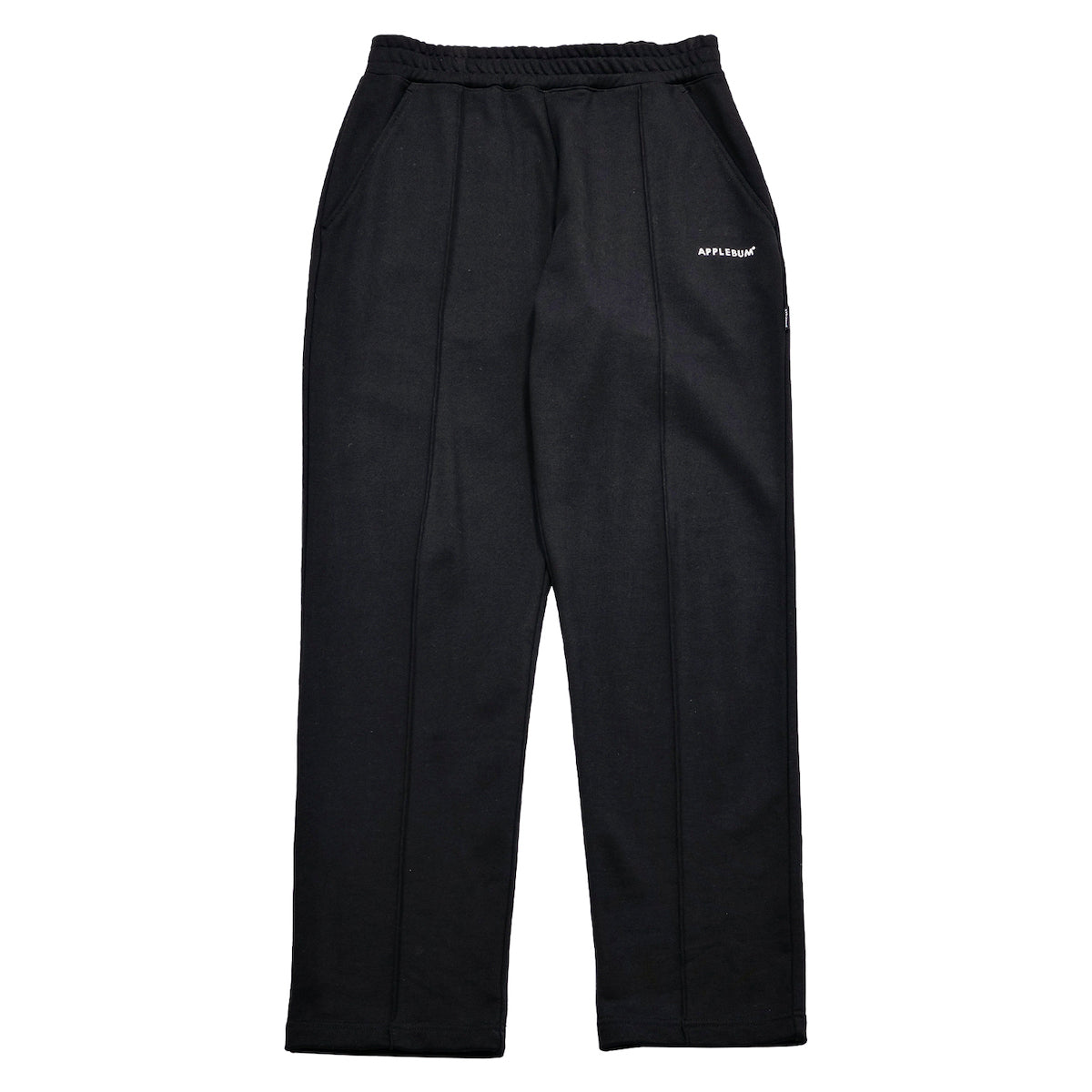 APPLEBUM Logo Sweat Pants アップルバム ロゴ スウェットパンツ 2520807【メンズ スウェットパンツ ピンタック センタープレス セットアップ可 25FW】