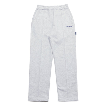 APPLEBUM Logo Sweat Pants アップルバム ロゴ スウェットパンツ 2520807【メンズ スウェットパンツ ピンタック センタープレス セットアップ可 25FW】