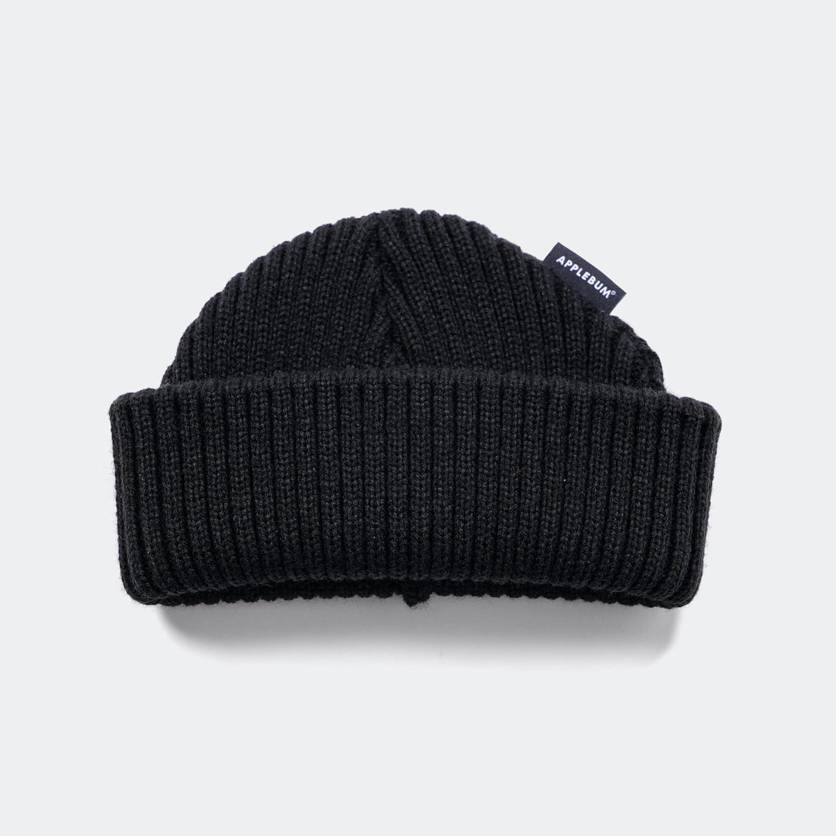 APPLEBUM Short Knit Cap アップルバム ショート ニット キャップ 2520909【メンズ ニットキャップ ショート ピスネーム シンプル 25FW】