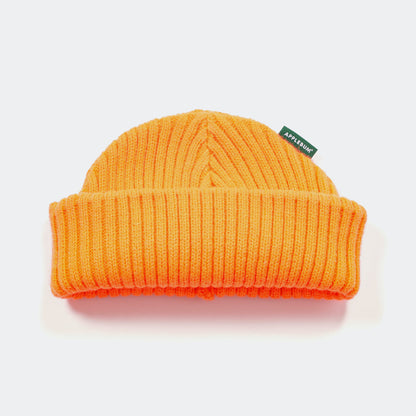 APPLEBUM Short Knit Cap アップルバム ショート ニット キャップ 2520909【メンズ ニットキャップ ショート ピスネーム シンプル 25FW】